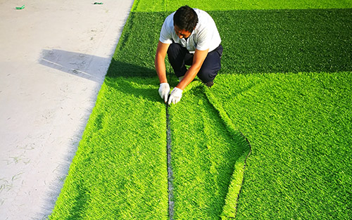 足球场标志线切割