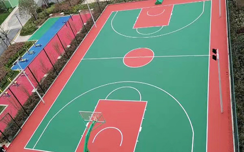 硅pu篮球场