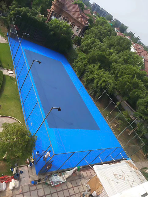 网球场地面做法