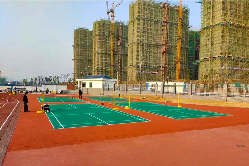 塑胶羽毛球场
