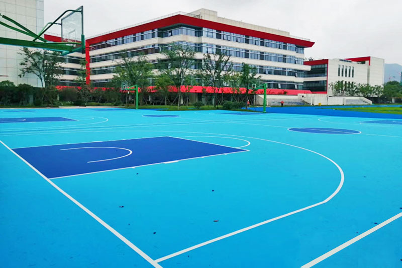 硅pu篮球场